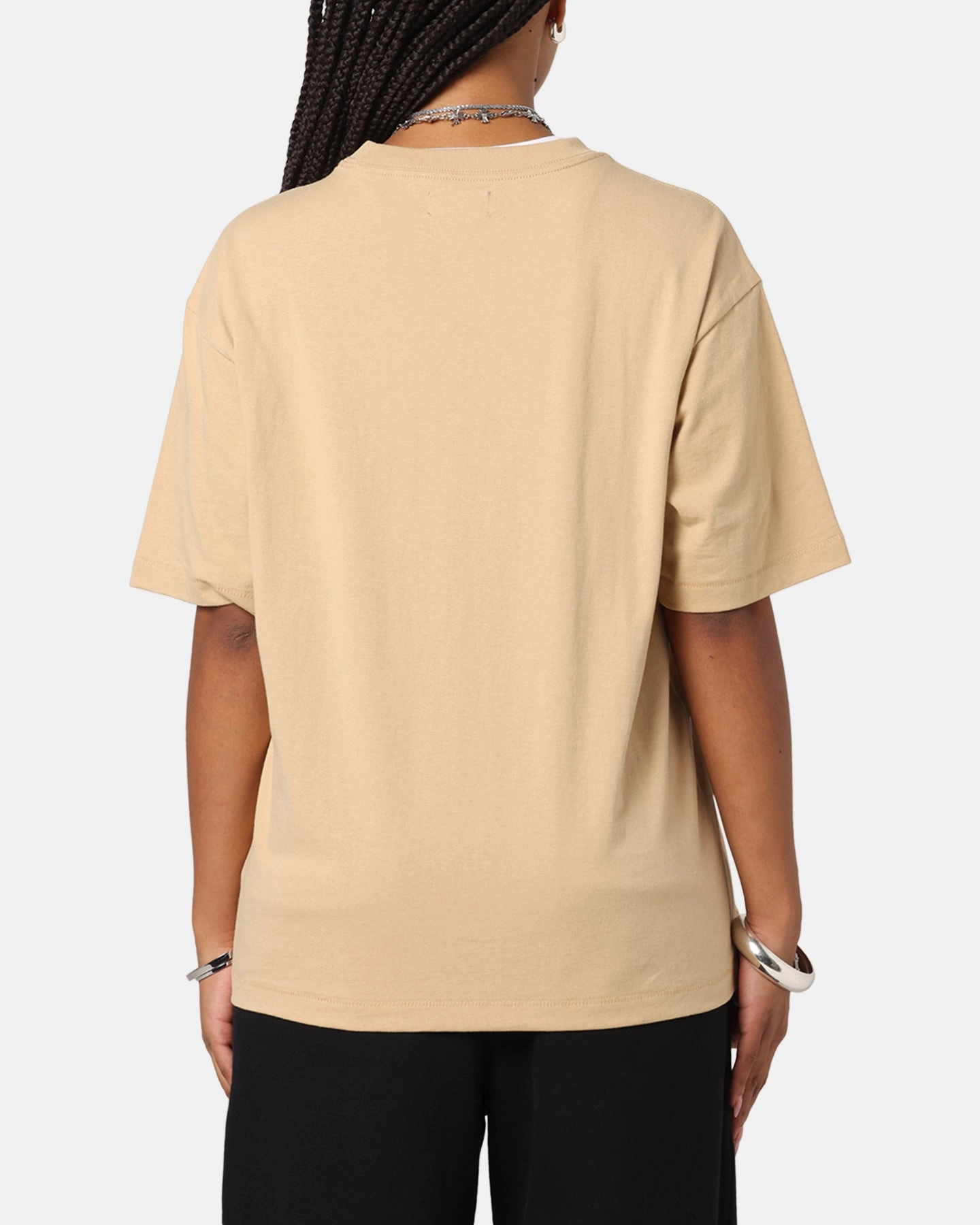 PocketDetail Market Illustrated Baseball T-Shirt Oatmilk
