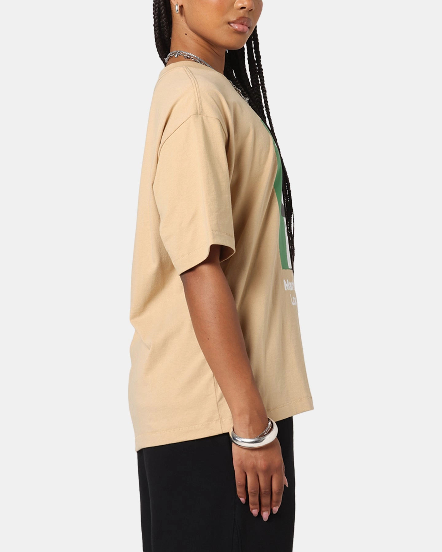 Market Illustrated Baseball T-Shirt Oatmilk Affordable accessibility