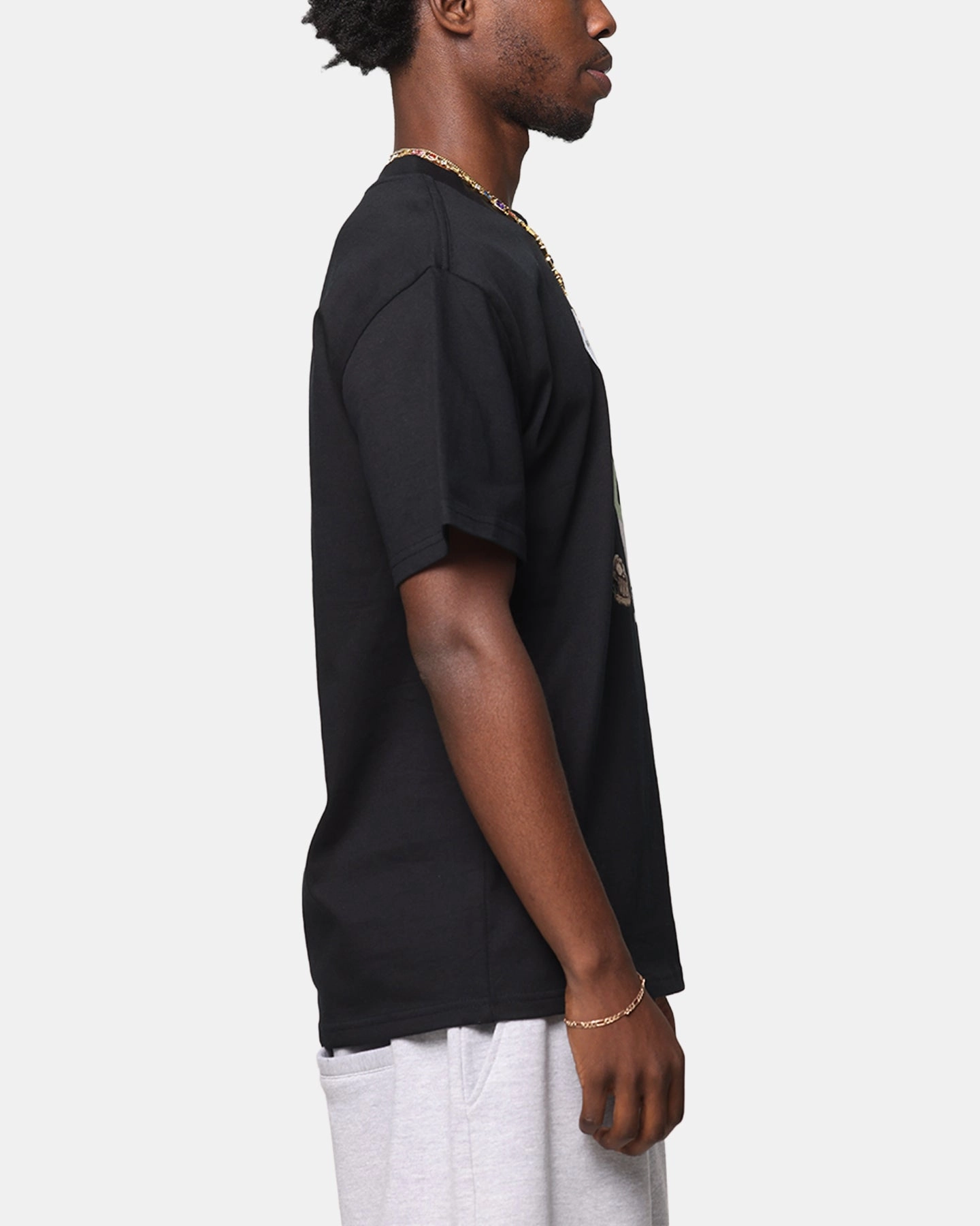 Everyday Fashion Look Market Par 5 Bear T-Shirt Black