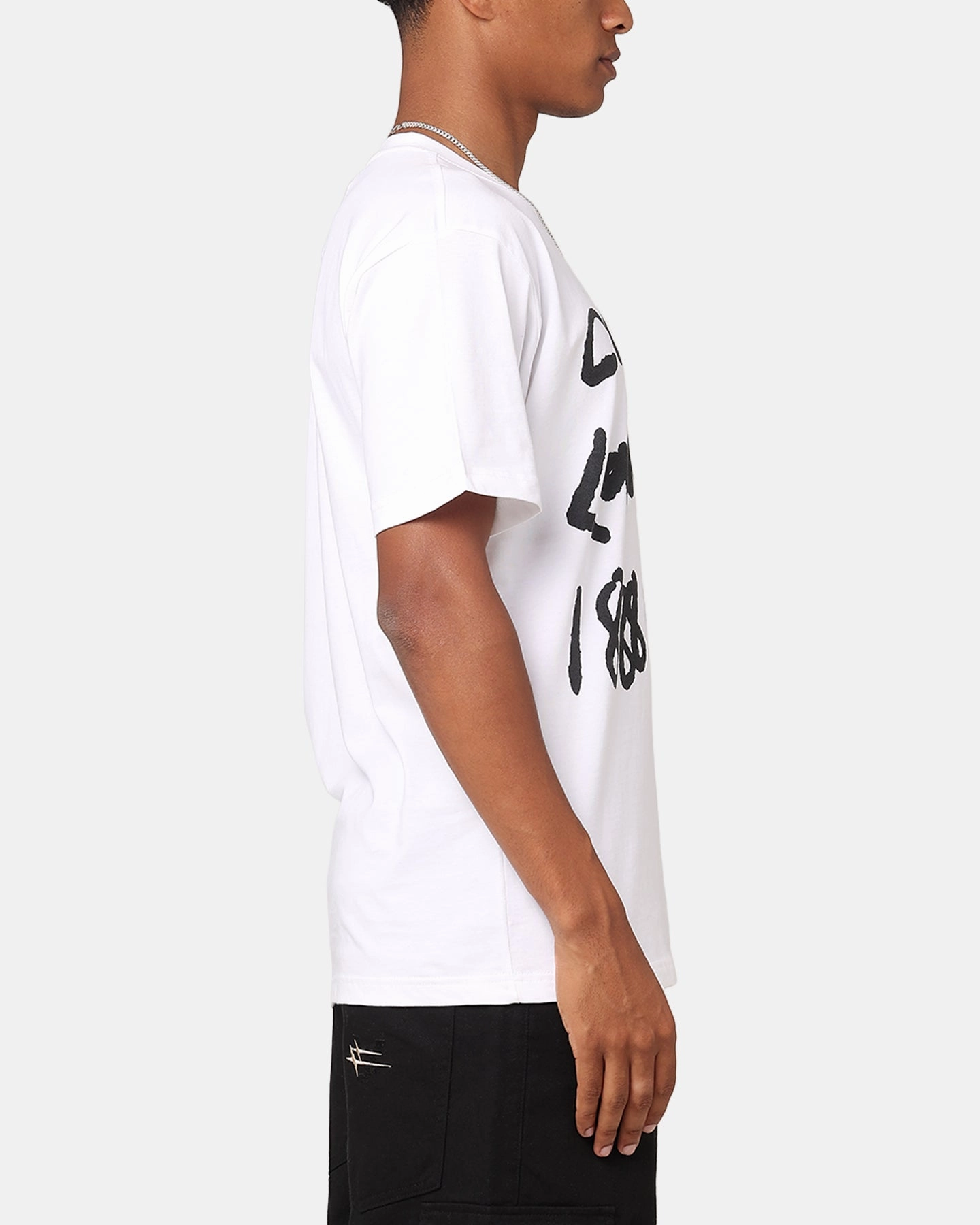 LowImpact Manufacturing Fashionable Piece Market Scrawl My Layer T-Shirt White