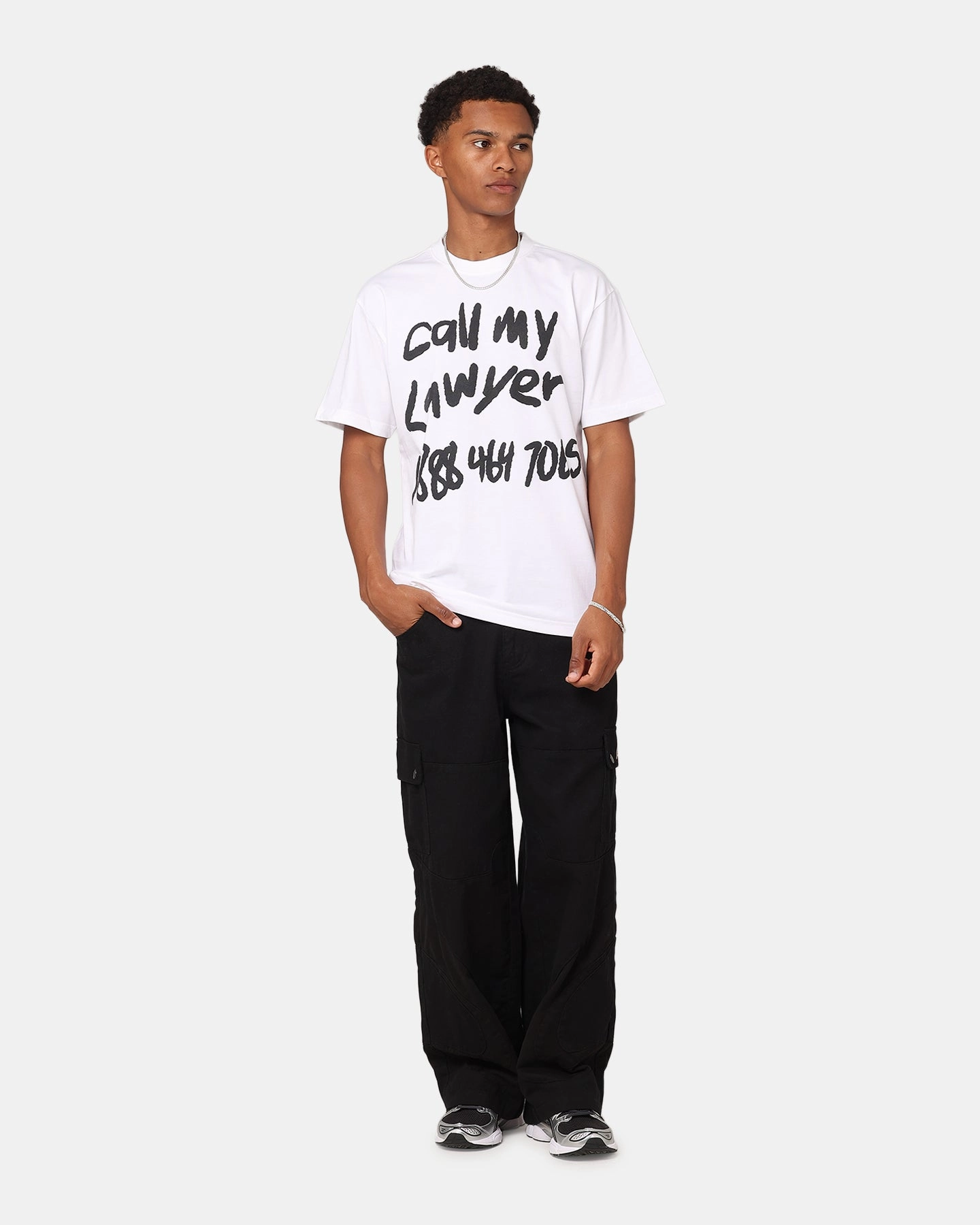 Chill Comfort Look Market Scrawl My Layer T-Shirt White