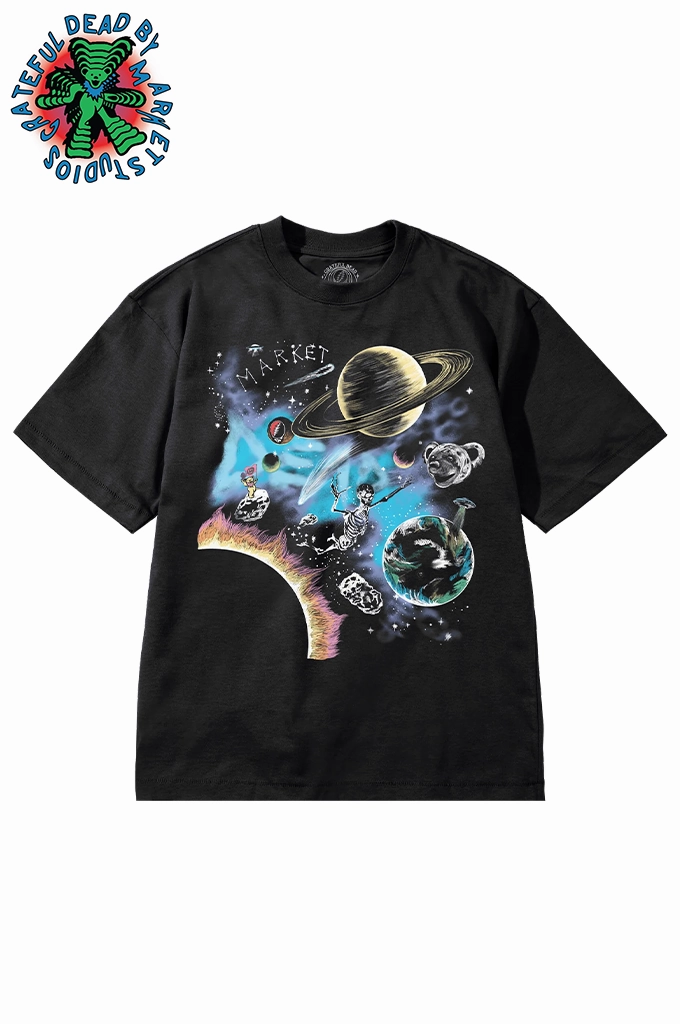 Market Studios X Grateful Dead Solar System Tee Breathable Style