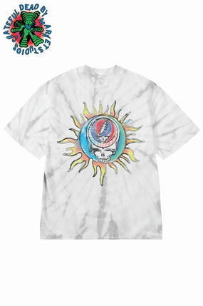 Breathable Fit Wear Moisture Control Fabric Market Studios X Grateful Dead Wake The Dead Tie-Dye Tee