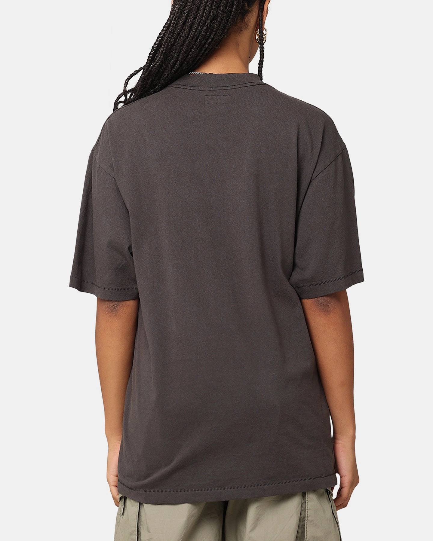 Summer Style Oversized Cut Market Ultimate Rally T-Shirt Washed Black