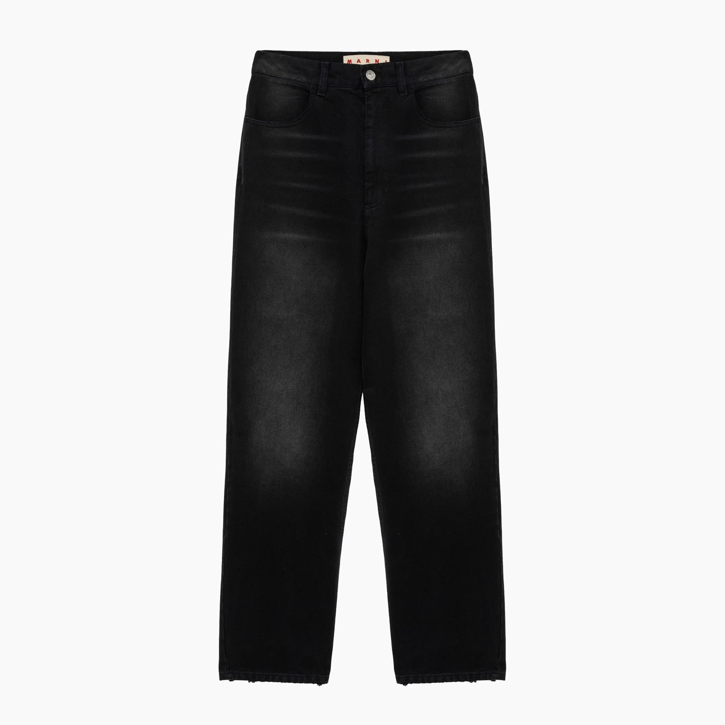Marni Trousers 'Black' Simple Utility Functional Layer