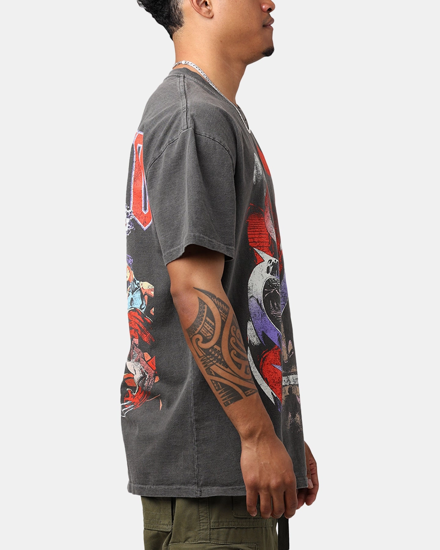 Chill Design Marvel X-Men Magneto Heavyweight T-Shirt Black Wash