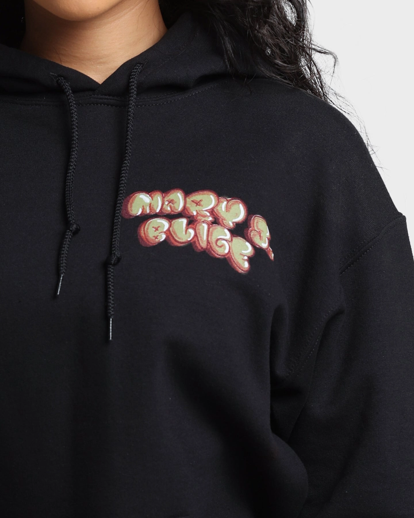 Mary J Blige Real Love 1992 Hoodie Black suitable for volunteer work