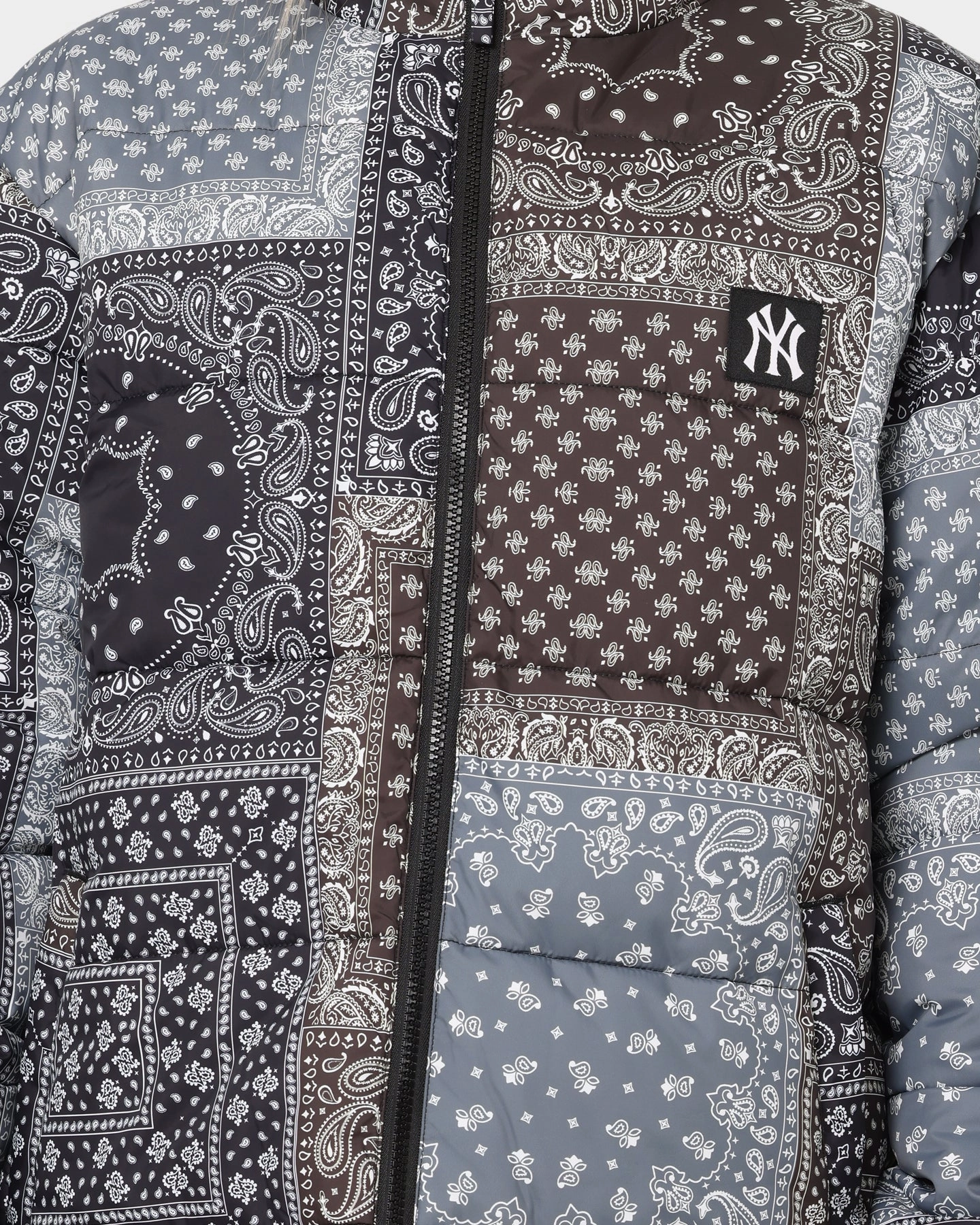 Majestic Athletic New York Yankees Bandana Paisley Jacket Tonal Aop Paisley History