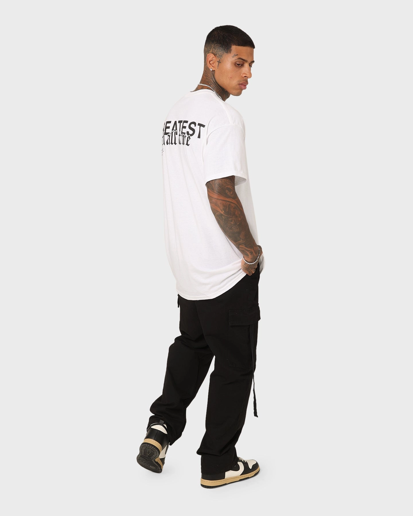 Layering Piece Goat Crew G.O.A.T T-Shirt White