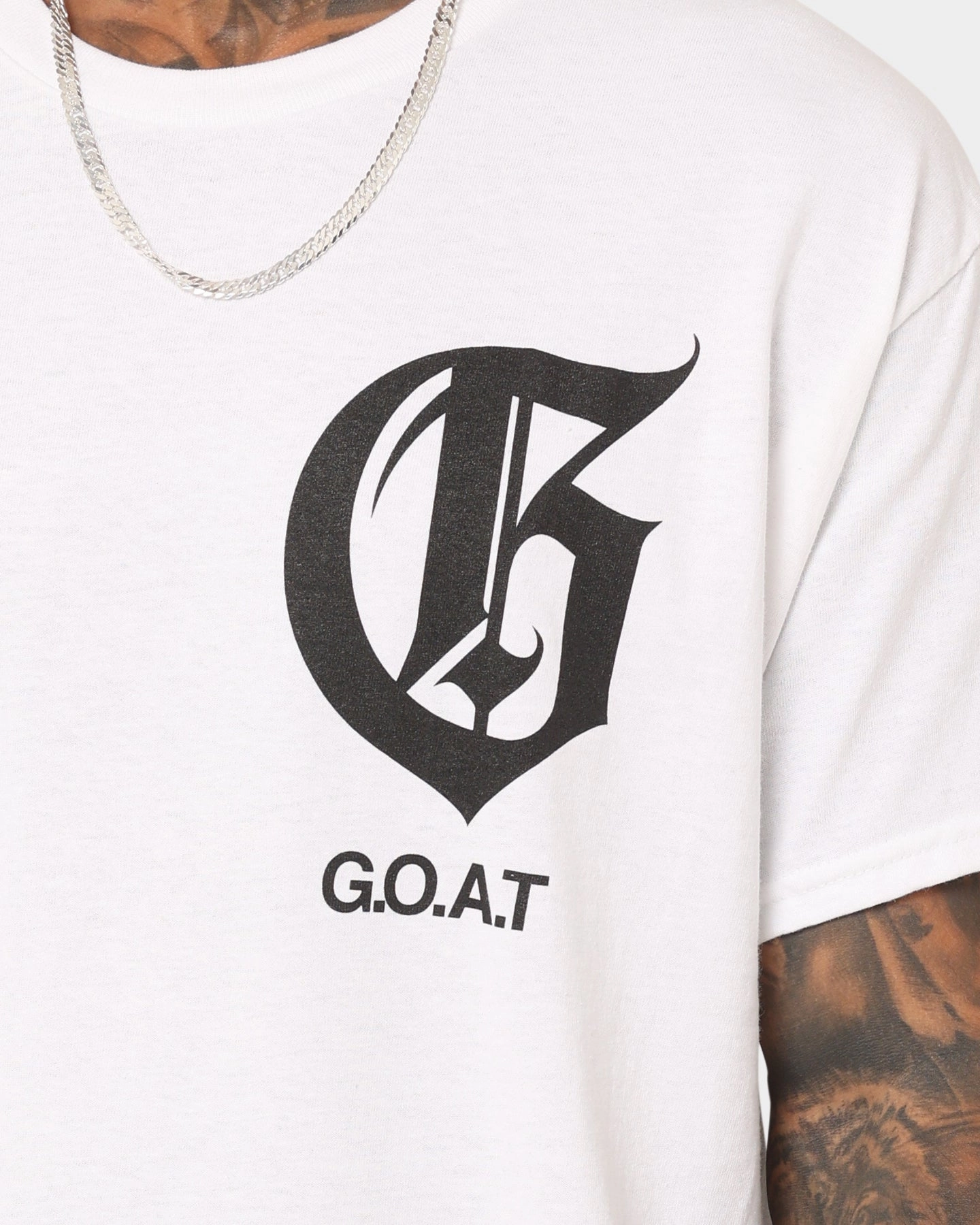 Goat Crew G.O.A.T T-Shirt White Summer cool