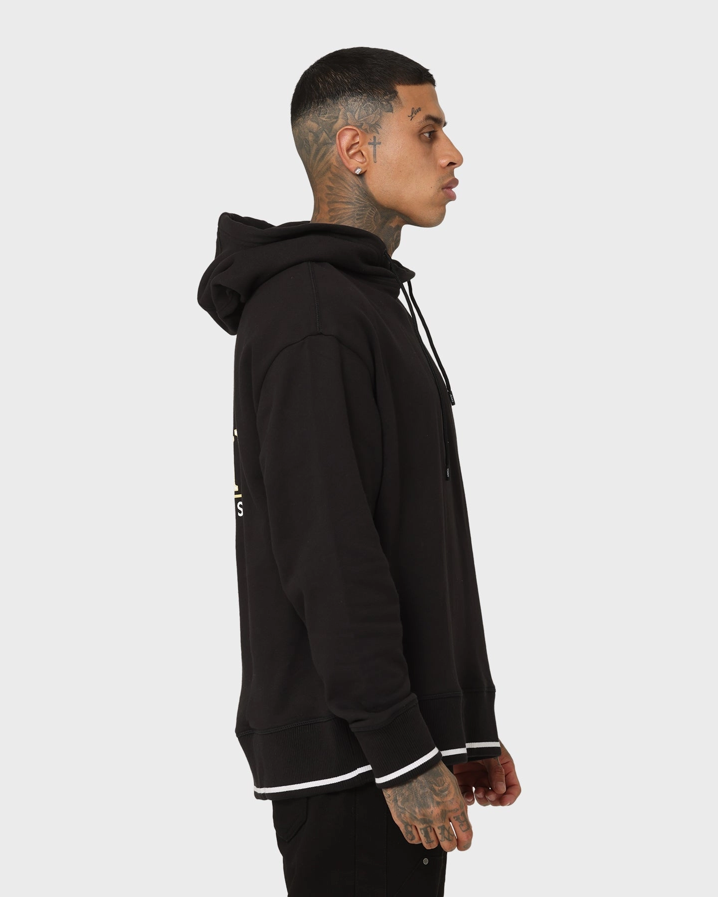 Bill campers Tommy Jeans TJM Skater Prep Back Hoodie Black
