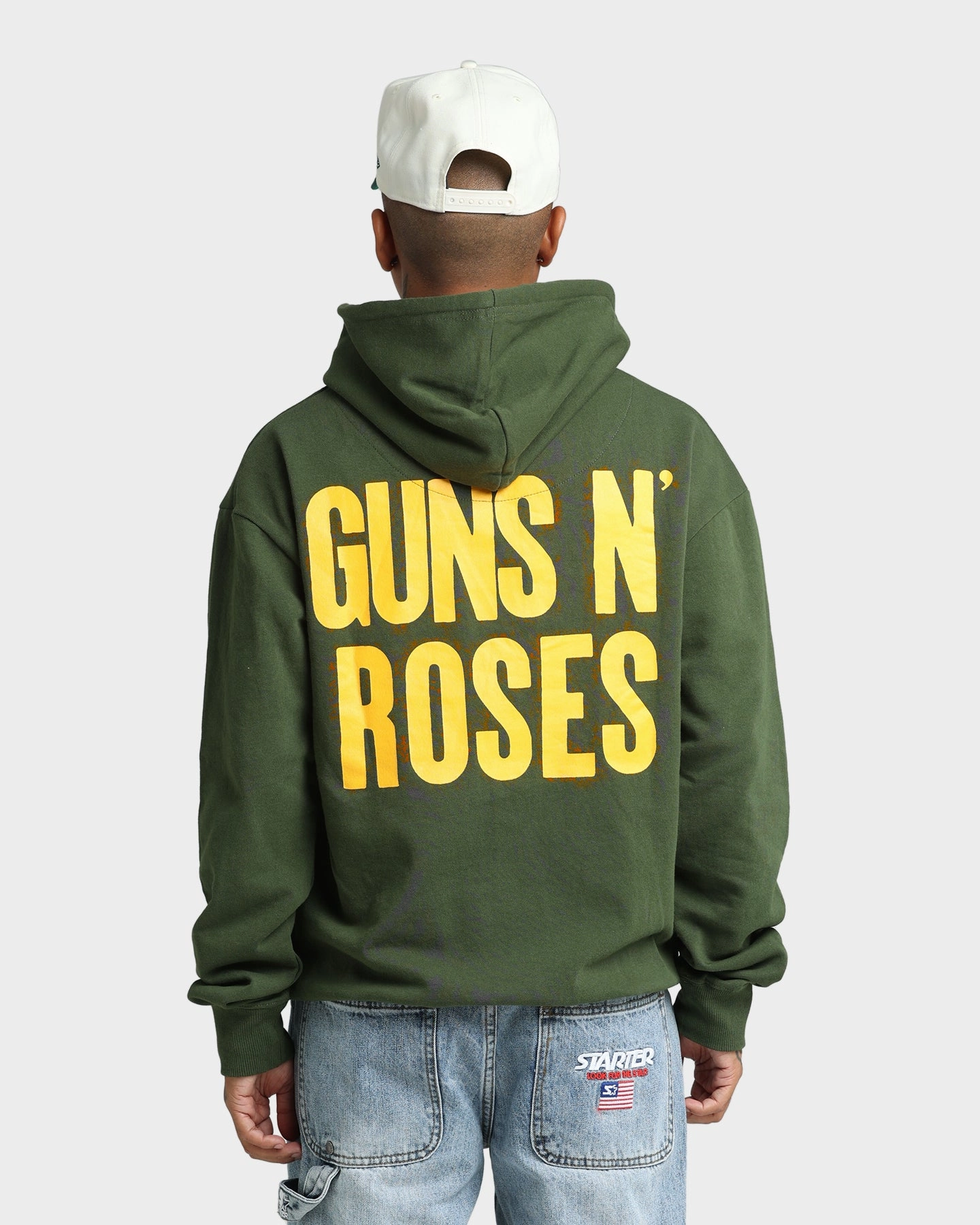 Sport Fit Passport Guns N Roses Gun Logo Hoodie Forest Green
