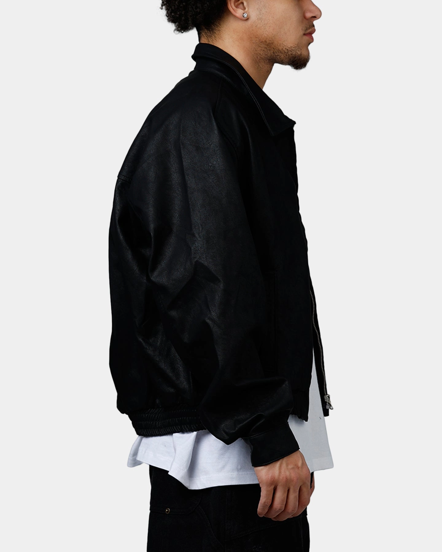 MNML Grandpa's Bomber Jacket Black Document