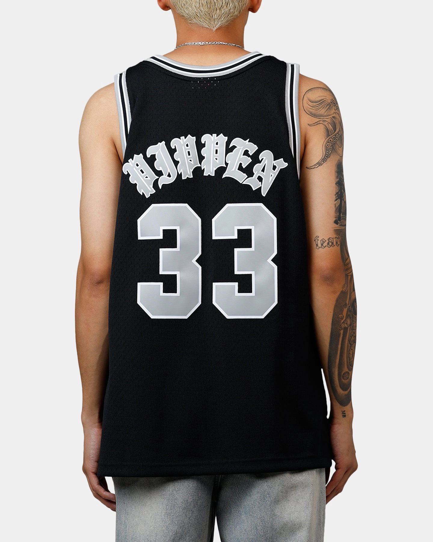 Mitchell & Ness Chicago Bulls Scottie Pippen Bulls Are Back Jersey Black Stylish performance Thermoregulating Lining
