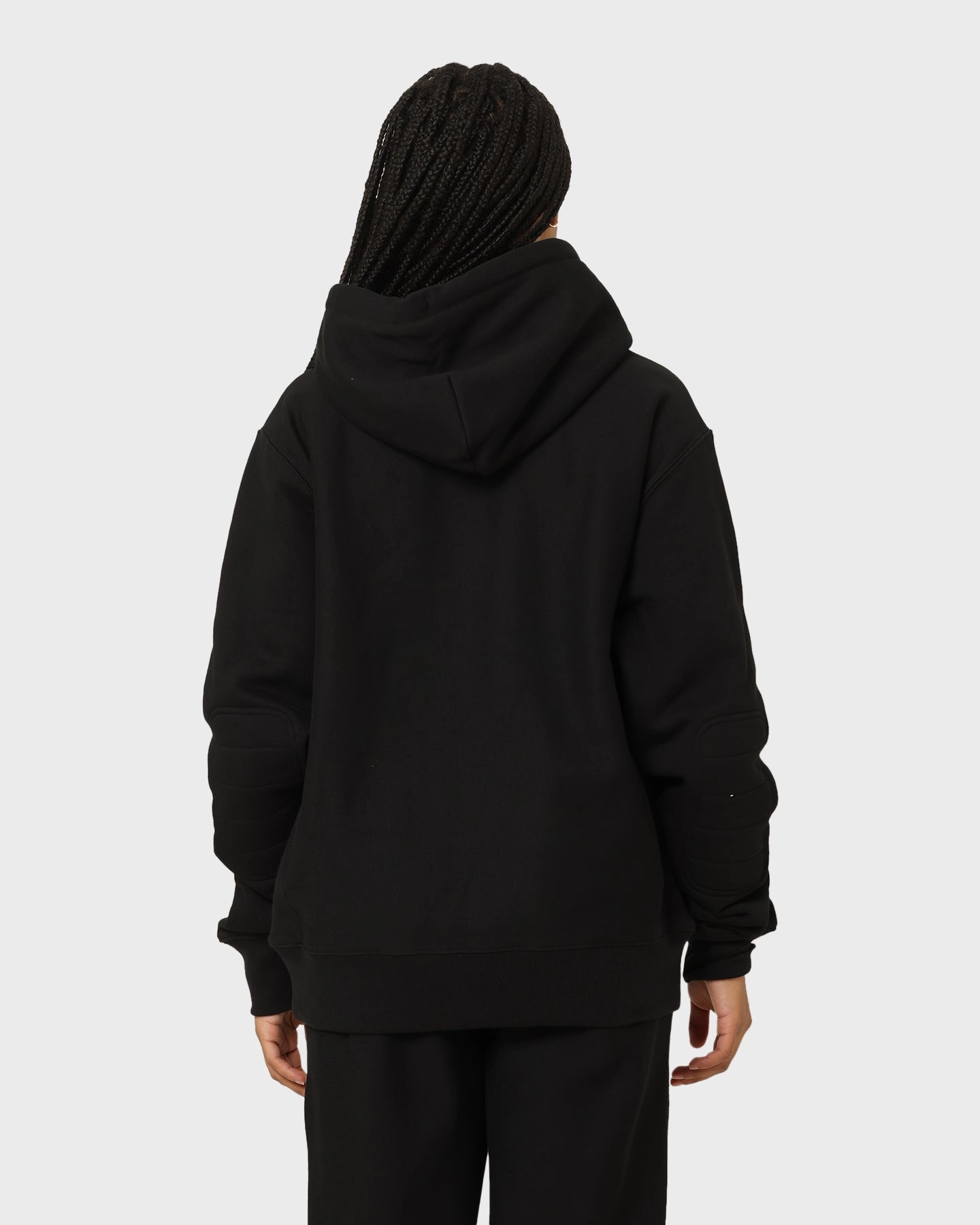 Champion Reverse Weave Archive Script Hoodie Black/Gold Graphic