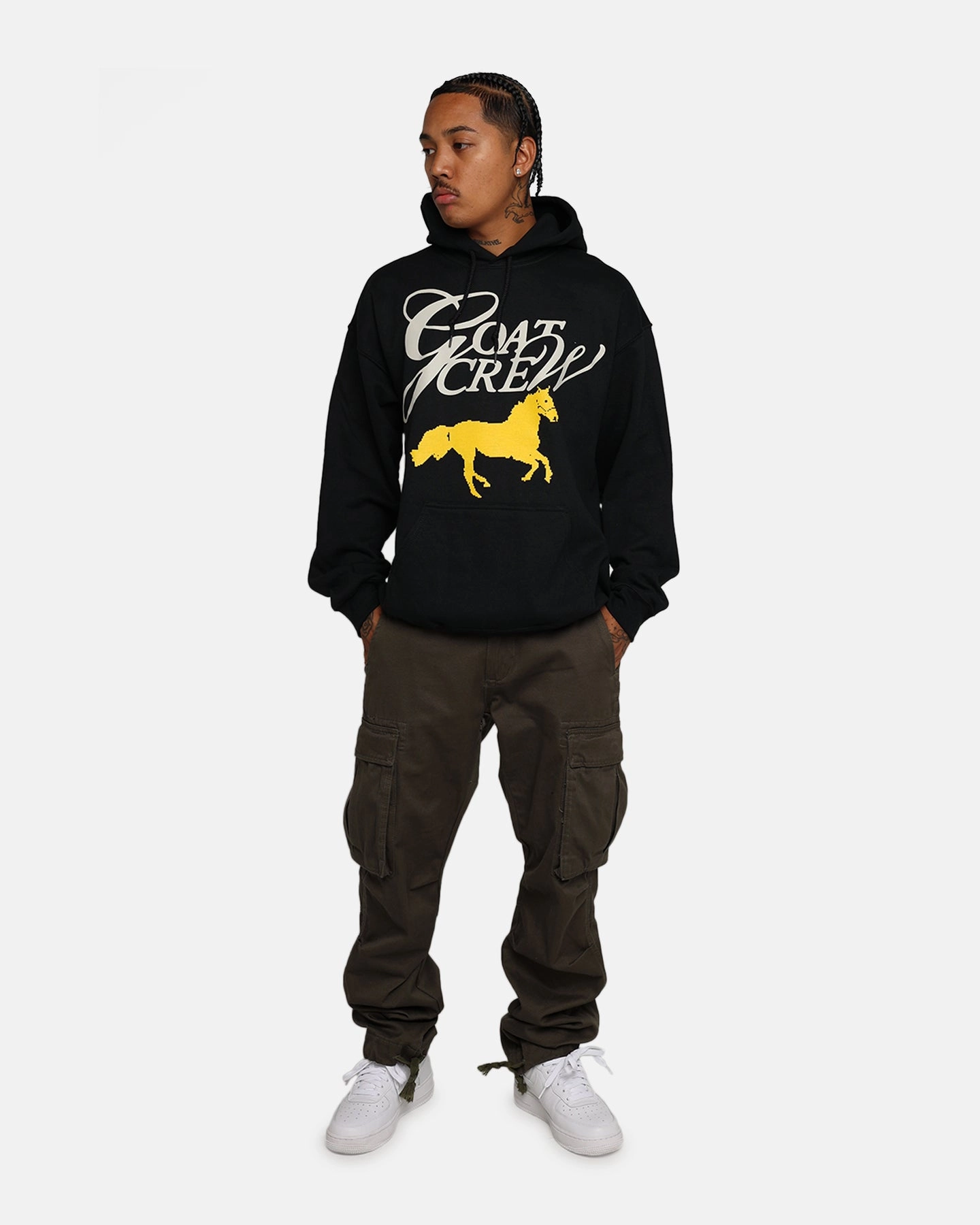 Goat Crew Trails Hoodie Black Thermoregulating Insulation