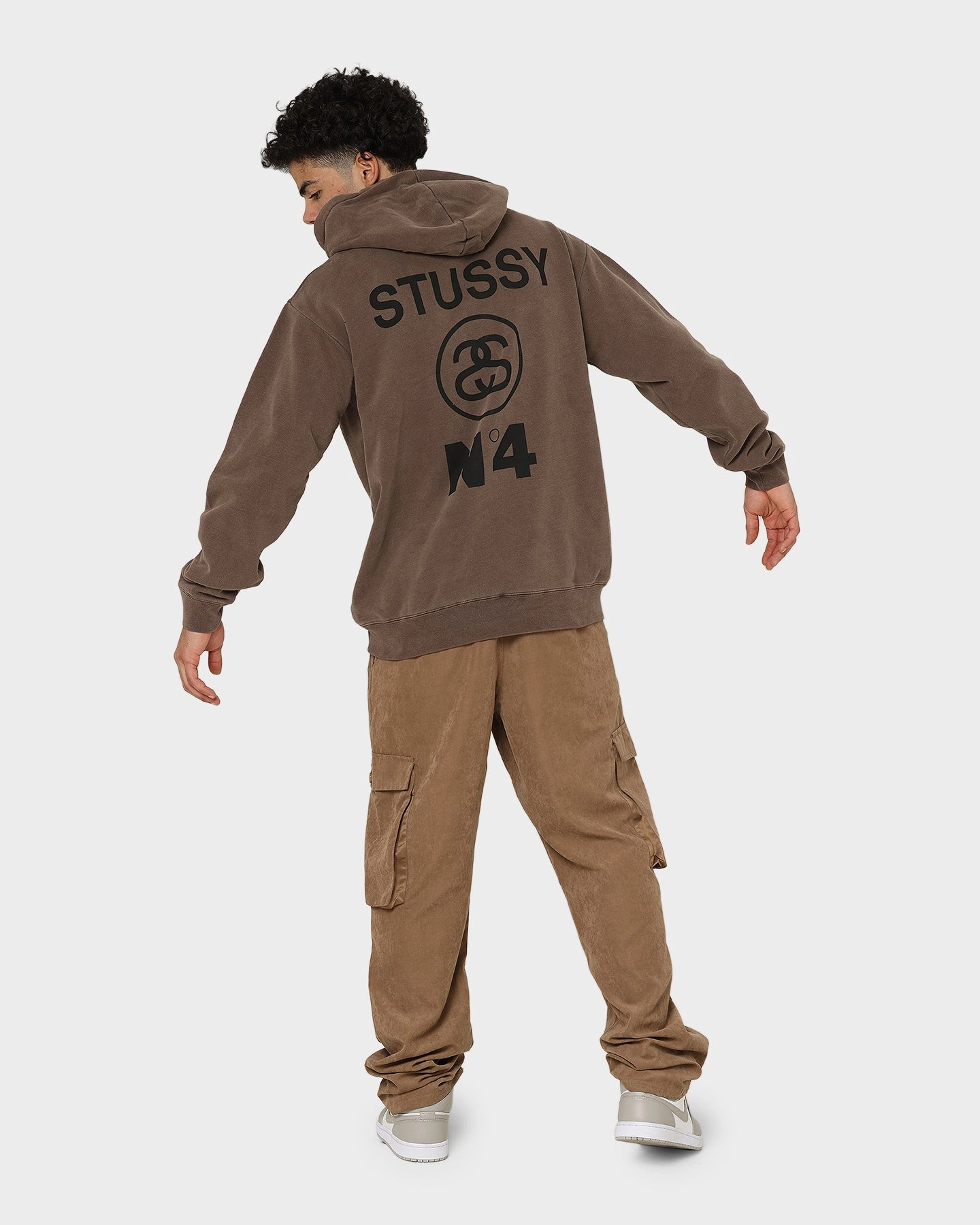 Stussy Stussy No.4 Hoodie Pigment Iron MultiPocket Design