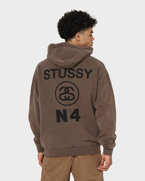 Stussy Stussy No.4 Hoodie Pigment Iron Goggles VentilatedPanels