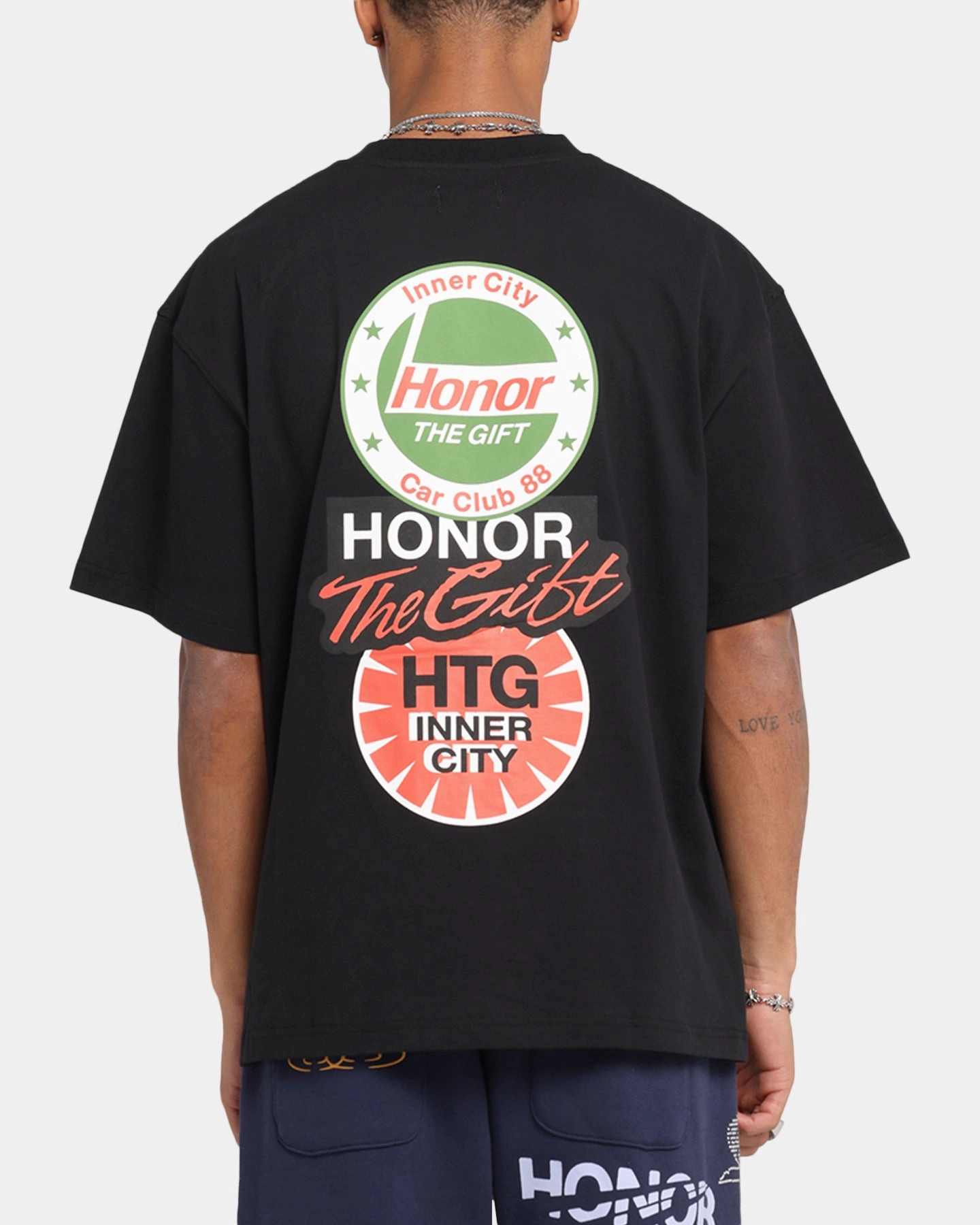 Honor The Gift Auto T-Shirt Black Cozy Vibes