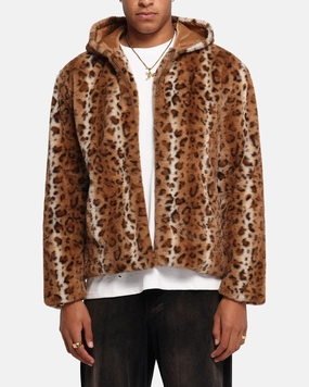 XXIII Leopard Fur Jacket Leopard Supply Surfer