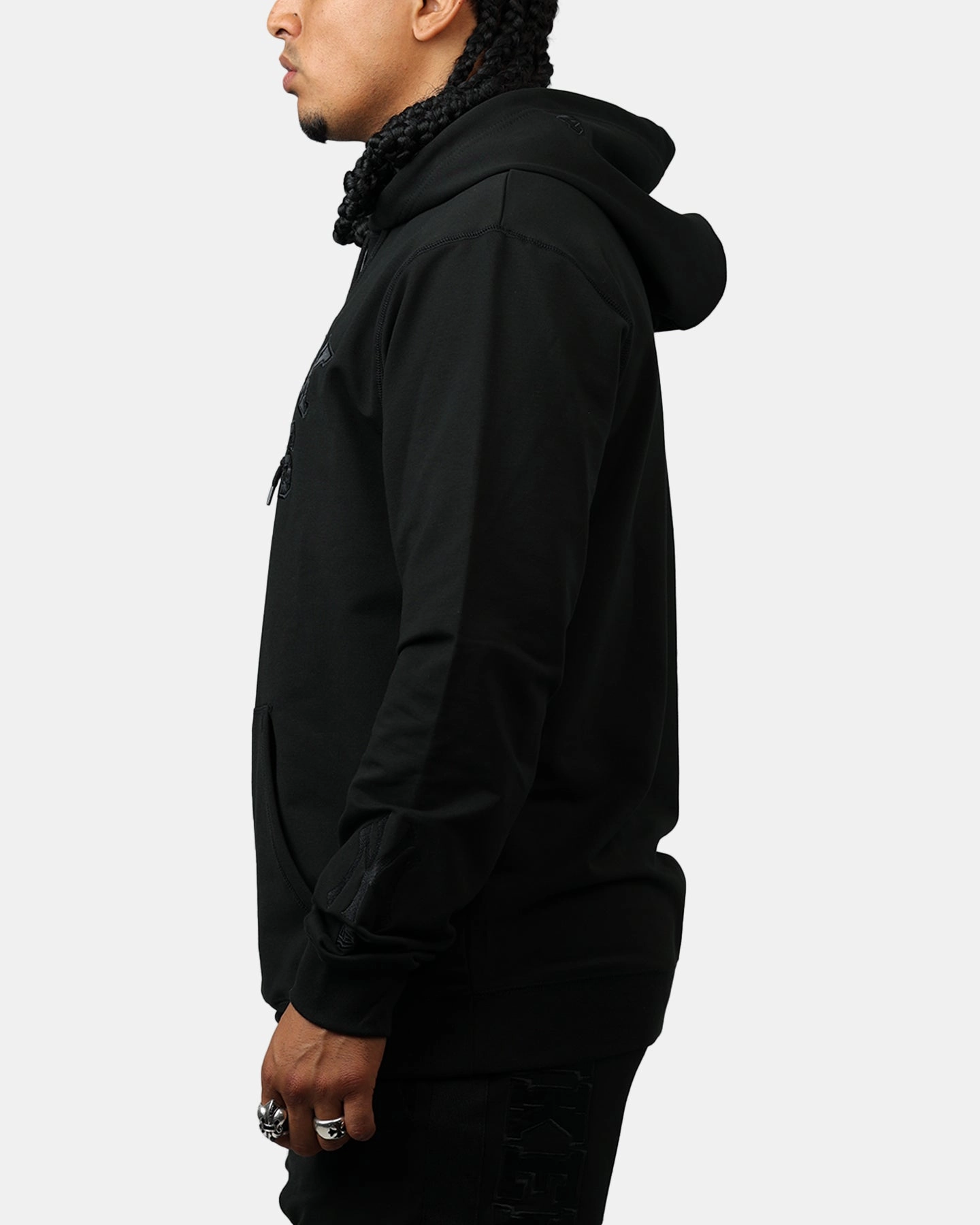 Esteem Preserve New Era New York Yankees Logo Select Hoodie Black/Black