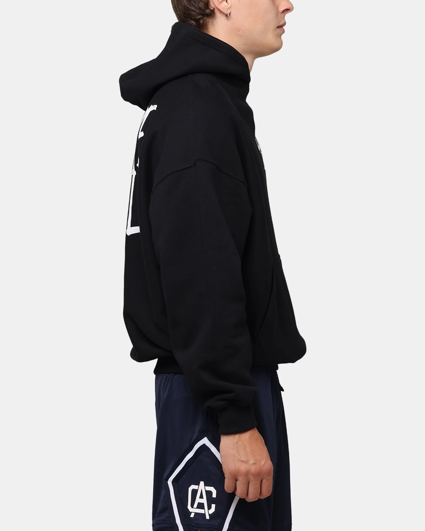 Carre International Hoodie Black Soft inner layer waiters