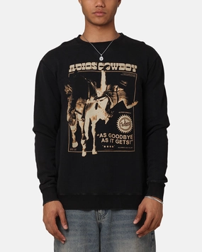 Luxury Appeal Midland Crewneck Sweater Washed Black