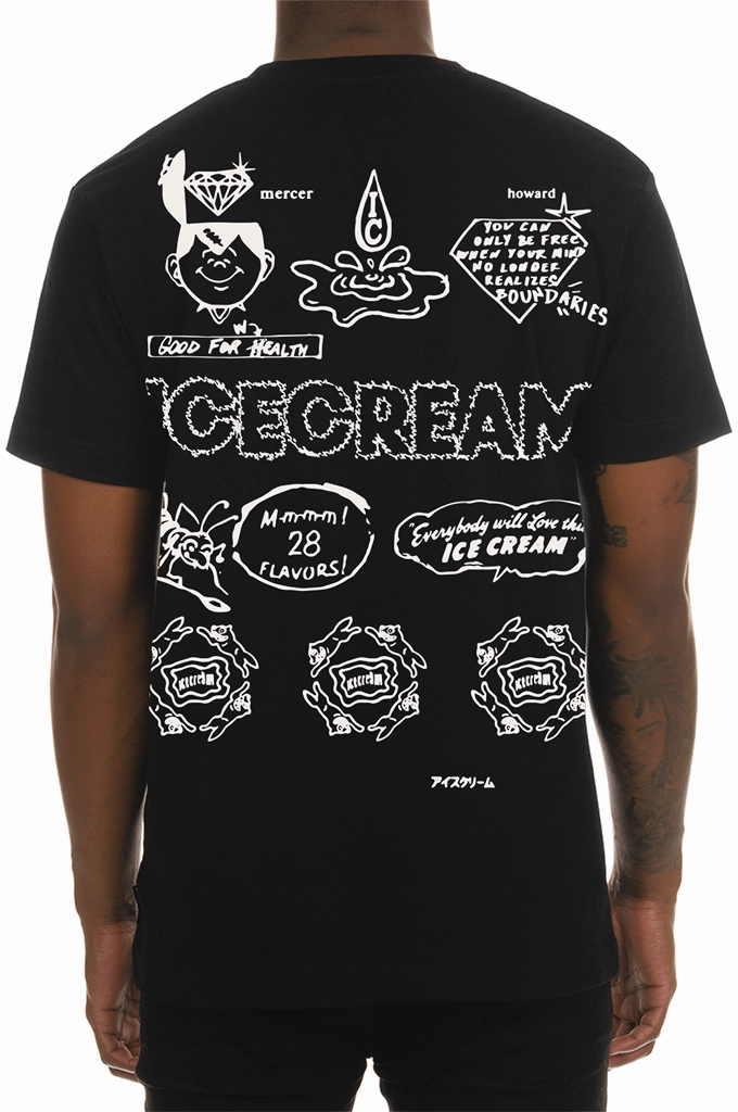 Icecream Good For Health Oversized SS Tee Spring Wear
