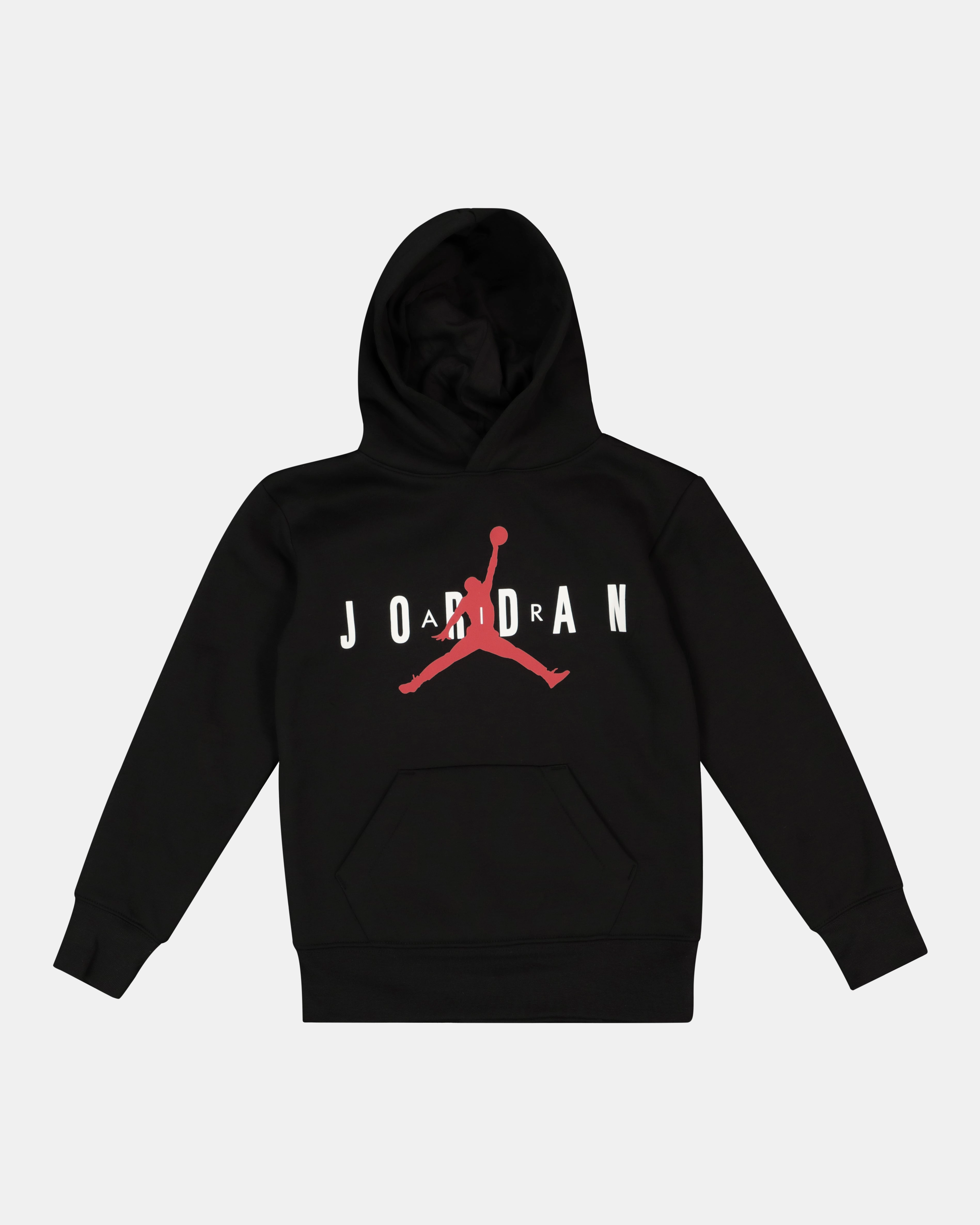 Warning Storm Resistant Closure Jordan Kids' Jumpman Sustainable Pullover Hoodie Black
