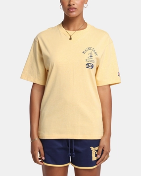 Champion Vintage Mix P.E Class T-Shirt Yellow Modern Design Outdoor Trend