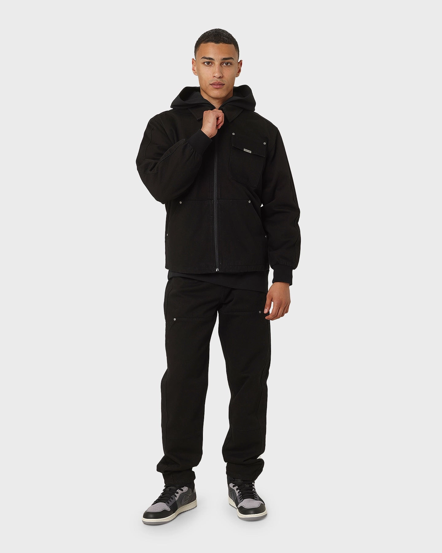 Carre Construct Work Jacket Black Concealer