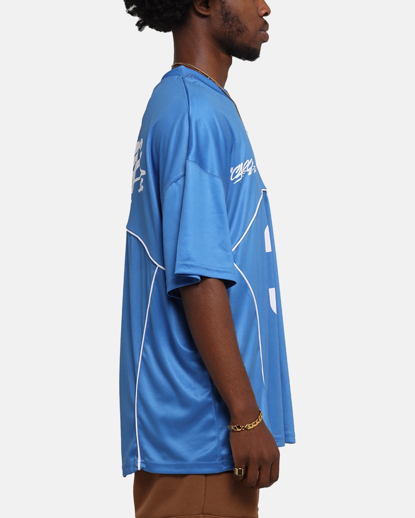 Carre Trainer T-Shirt Blue OversizedSilhouette