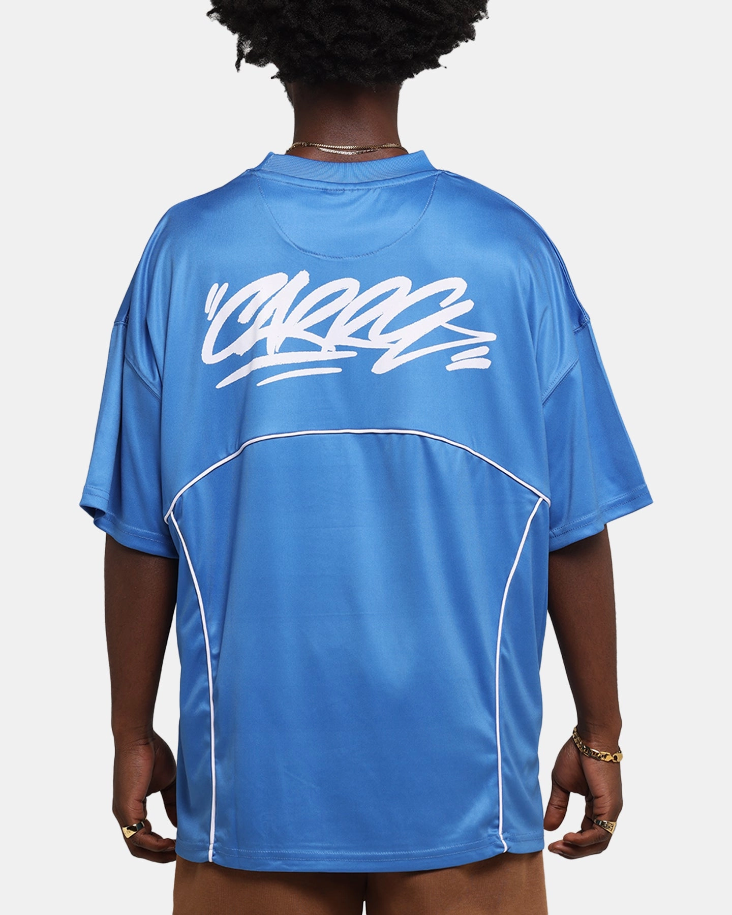 Carre Trainer T-Shirt Blue Casual Everyday Fashion Essential
