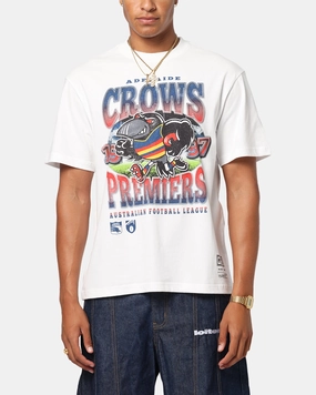 Mitchell & Ness Adelaide Crows Mascot T-Shirt Vintage White Versatile Look Versatile Piece