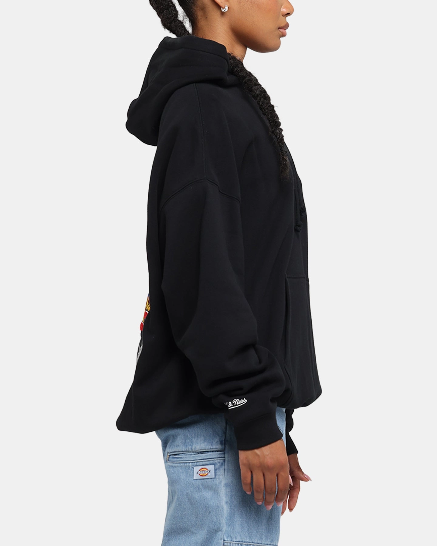 Mitchell & Ness Brisbane Lions Team Hoodie Solid Black work event