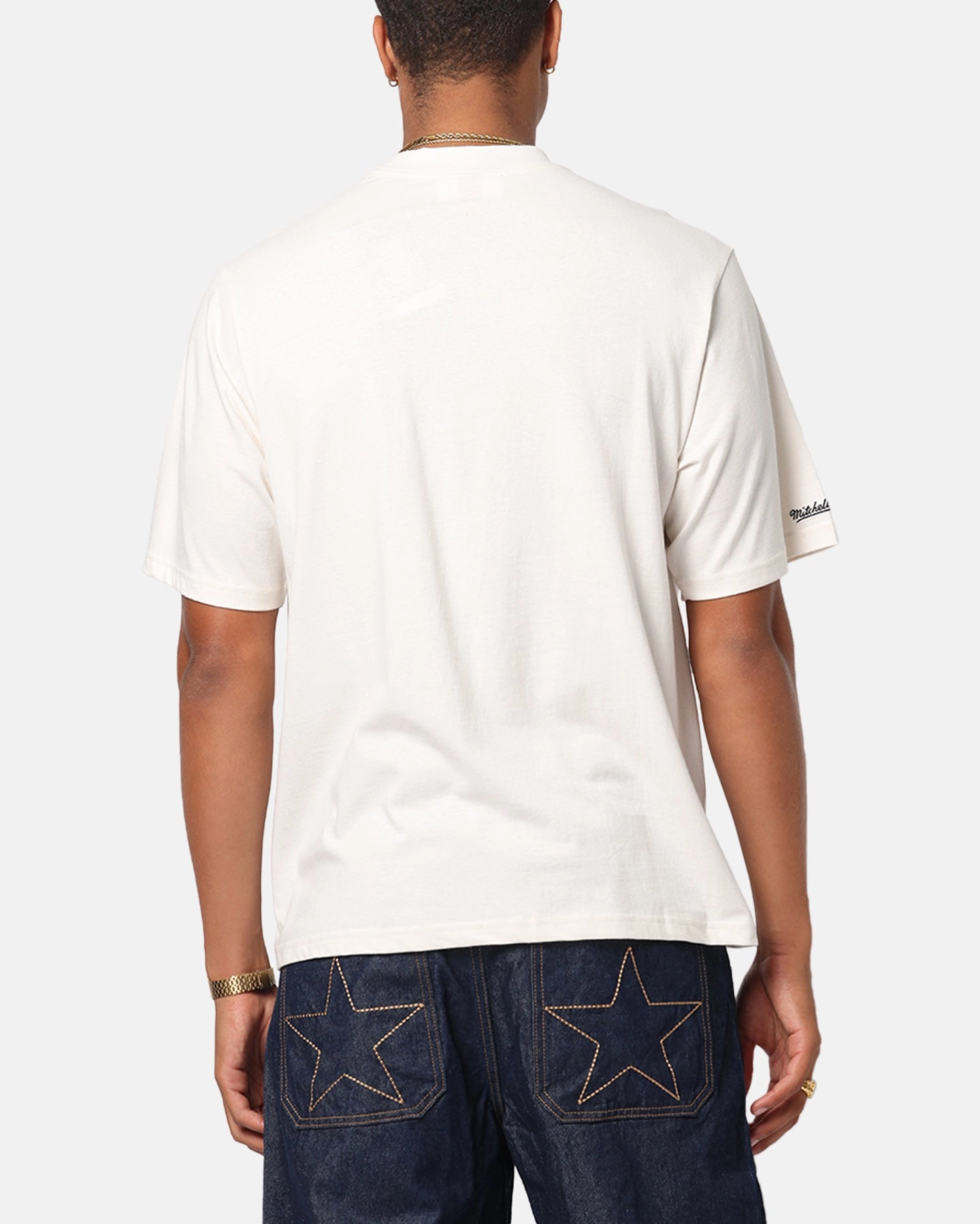 Mitchell & Ness Chicago Bulls Dennis Rodman Pre & Post Game T-Shirt Birch Cozy Design Relaxed Design