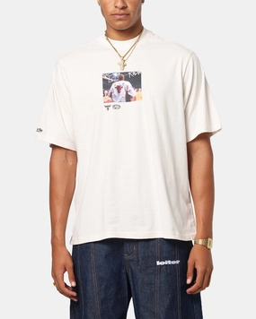 Mitchell & Ness Chicago Bulls Dennis Rodman Pre & Post Game T-Shirt Birch ThermoregulatingFabric Quick-Drying Shirt