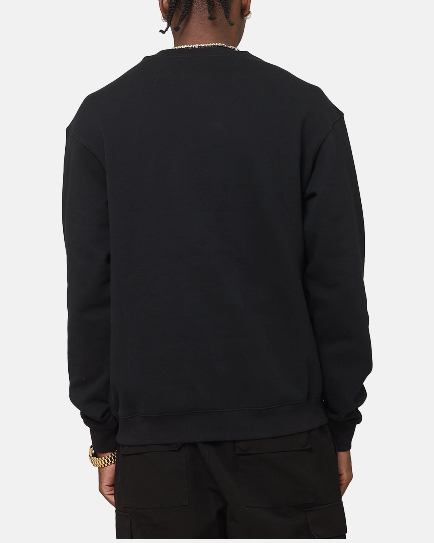All Day Comfort Design Business Attire Mitchell & Ness Chicago Bulls Rings Crewneck Black