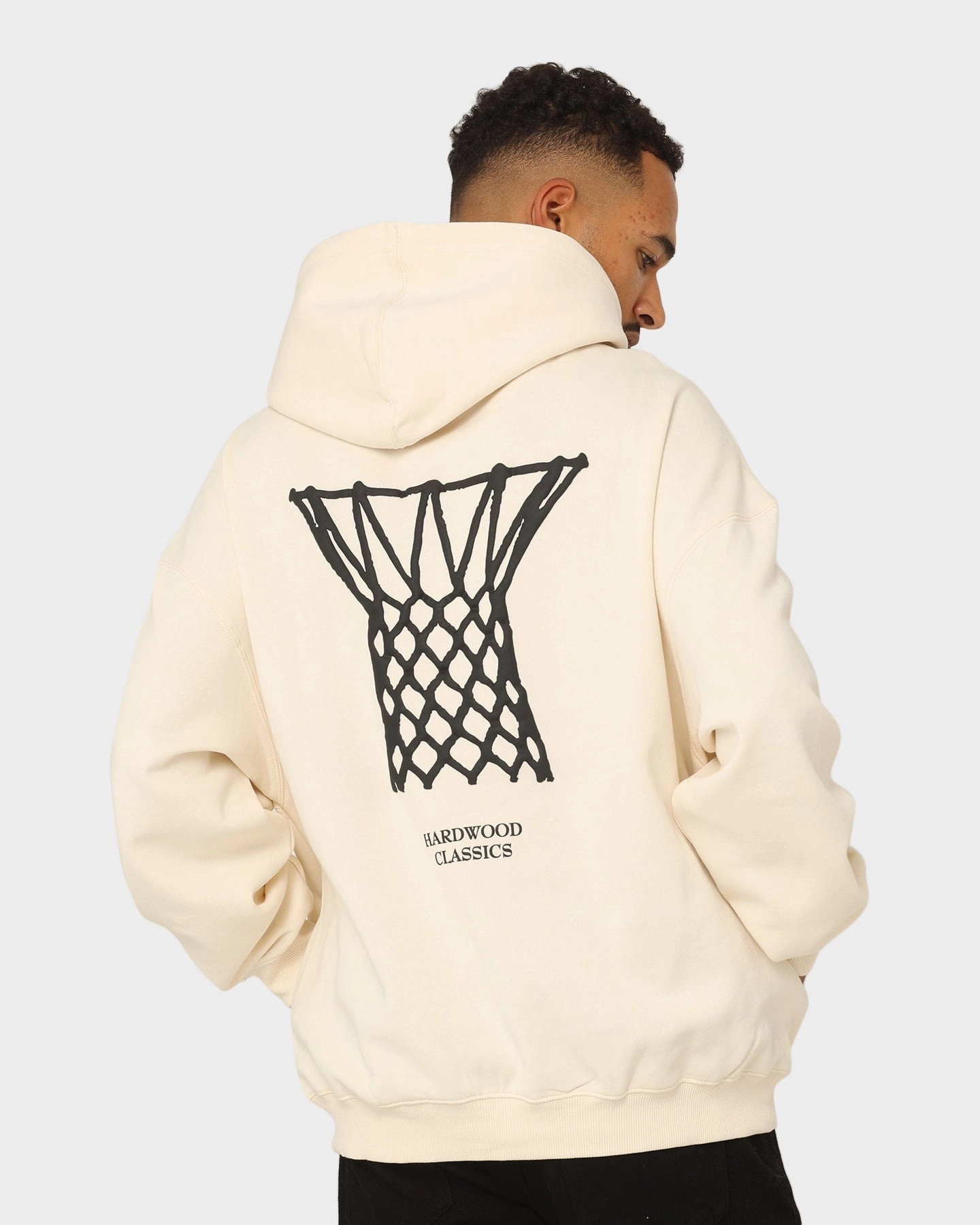 Winter Shield History Mitchell & Ness I Love This Game Hoodie Unbleached