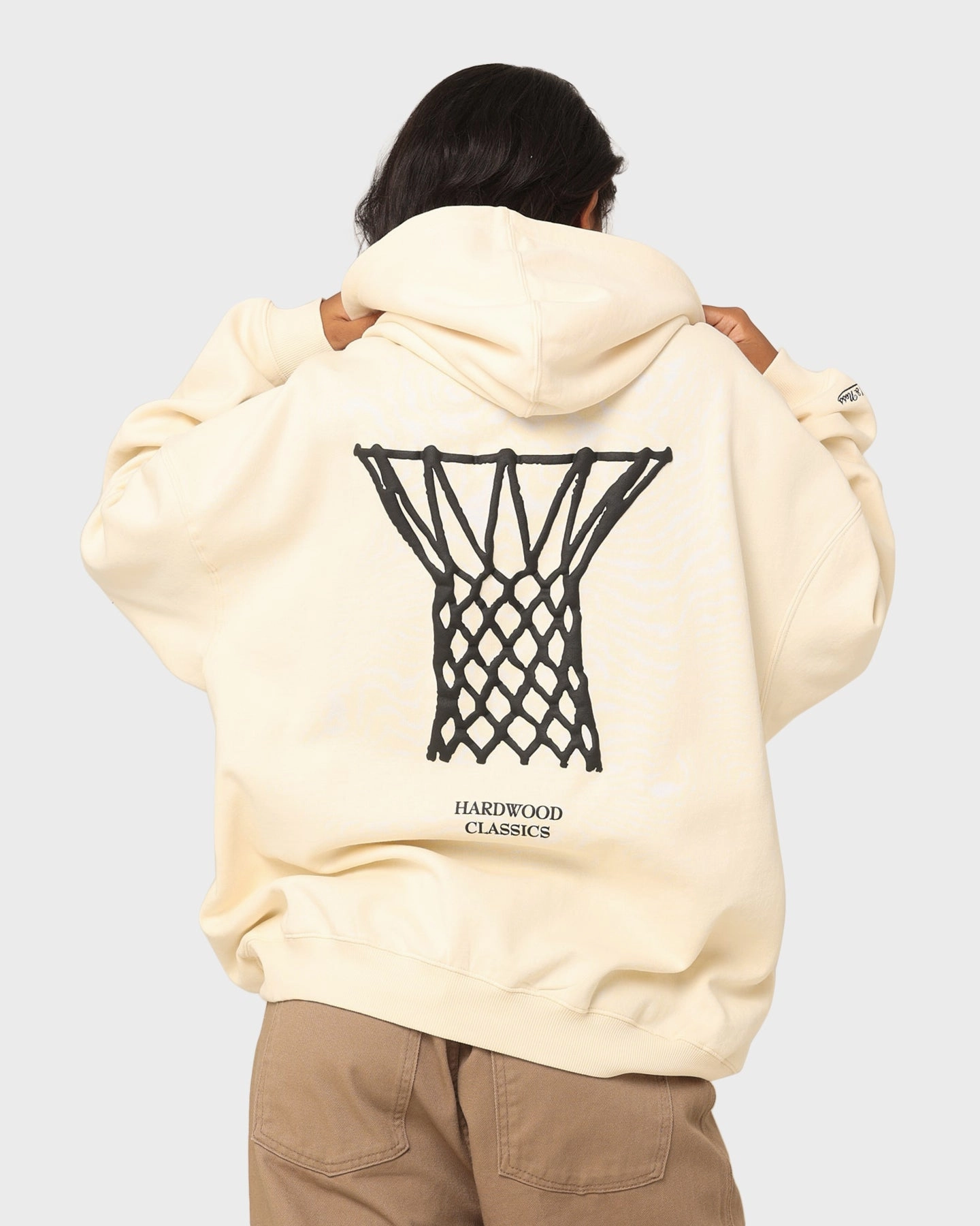 multi-color Mitchell & Ness I Love This Game Hoodie Unbleached