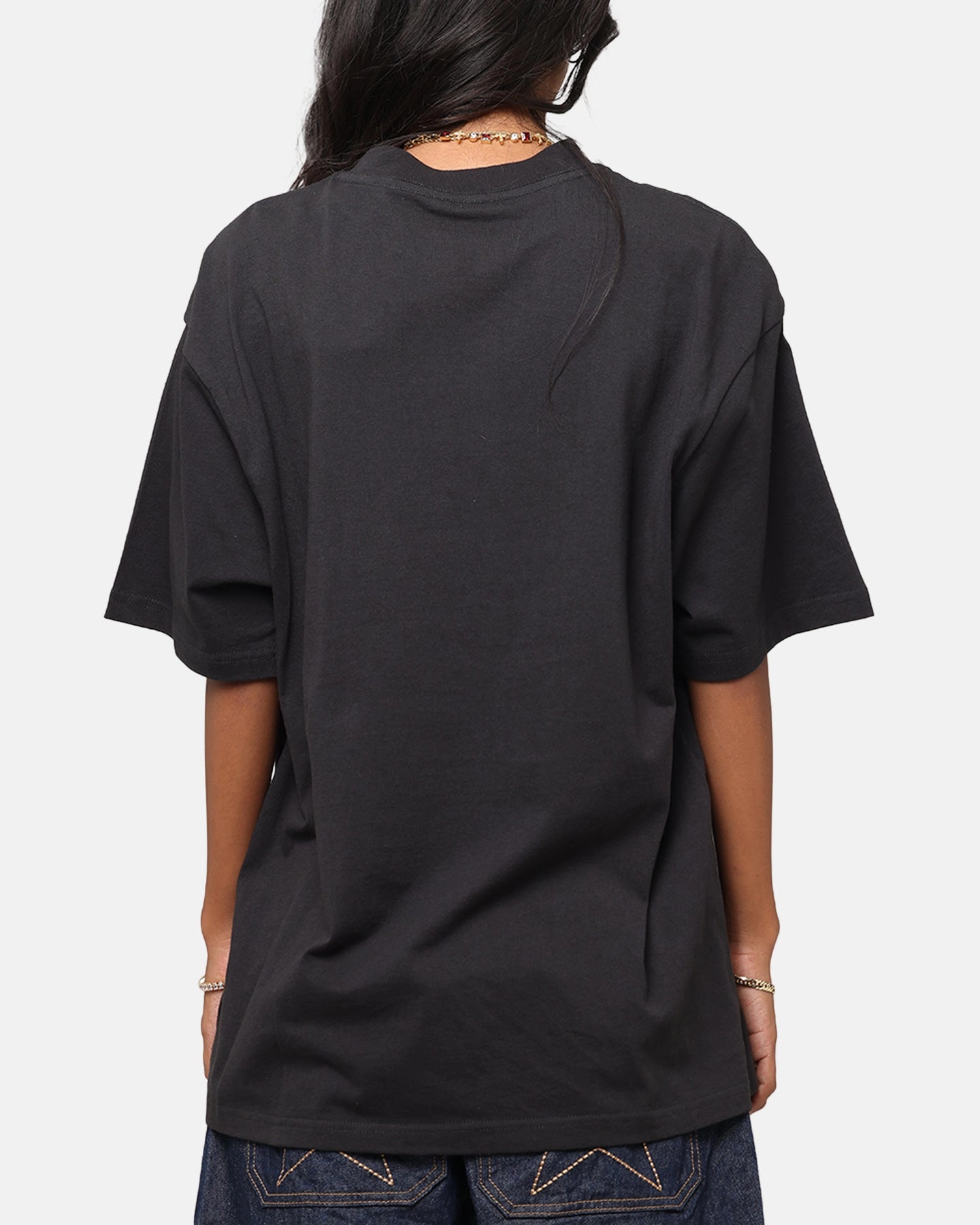 Fresh Comfort Style Oversized Cut Mitchell & Ness Las Vegas Raiders Pinnacle T-Shirt Faded Black