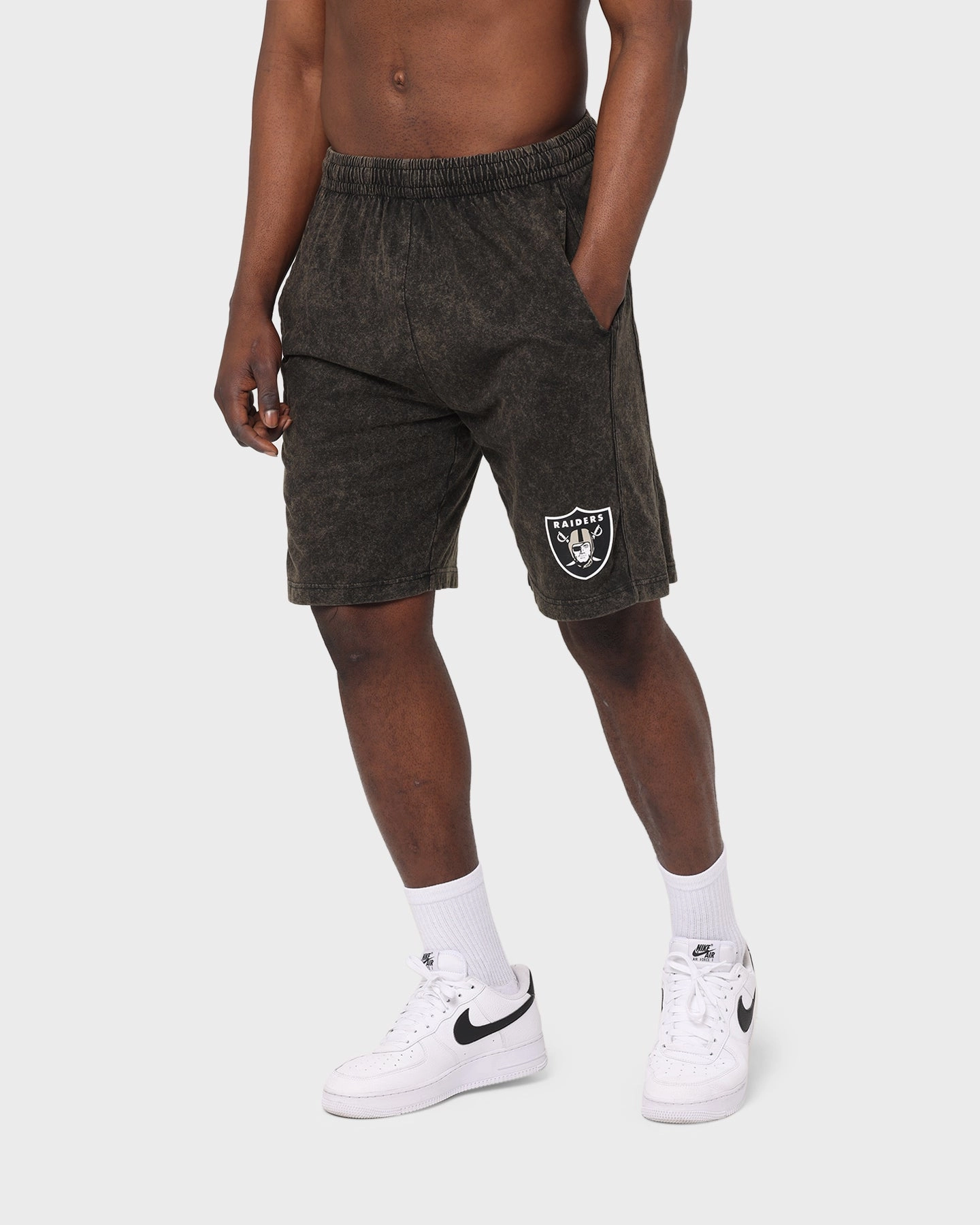 Mitchell & Ness Las Vegas Raiders Quintessential Acid Short Black finance industry