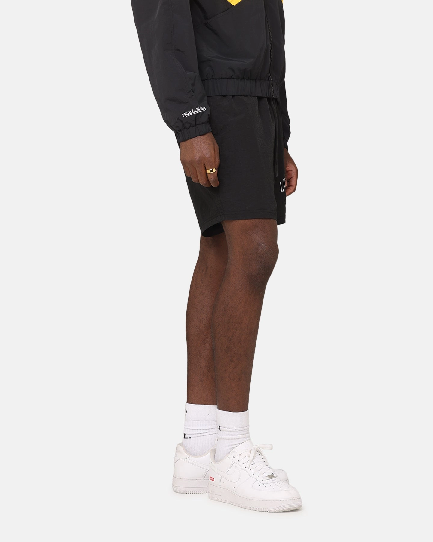 Mitchell & Ness Los Angeles Lakers All Attack Shorts Black easy-care item