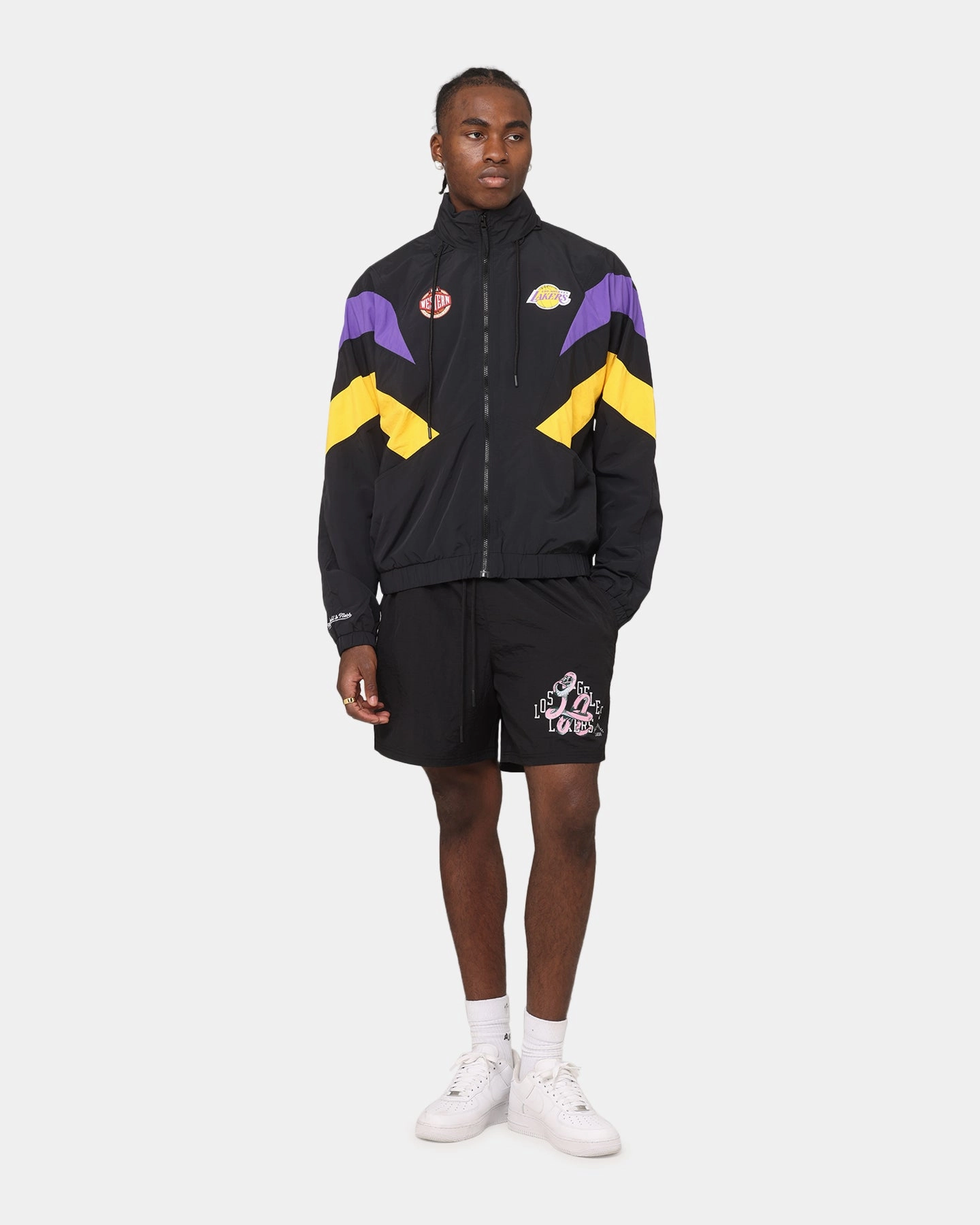 Mitchell & Ness Los Angeles Lakers All Attack Shorts Black Camouflage Style