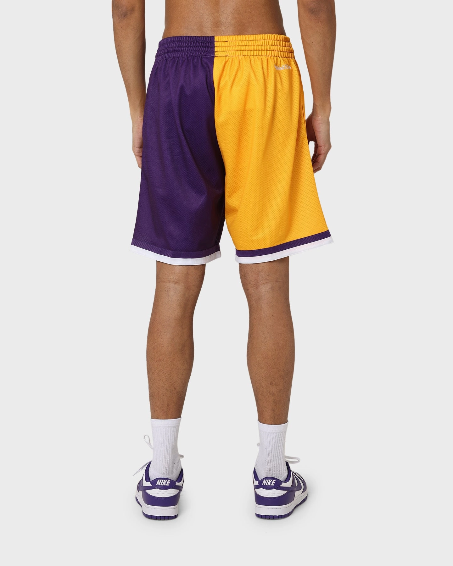 Mitchell & Ness Los Angeles Lakers Big Face 5.0 Shorts Yellow Outdoor Activity