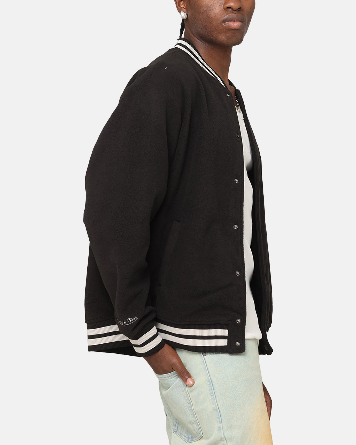 Long-sleeved humid Mitchell & Ness Los Angeles Lakers Champions Jacket Black