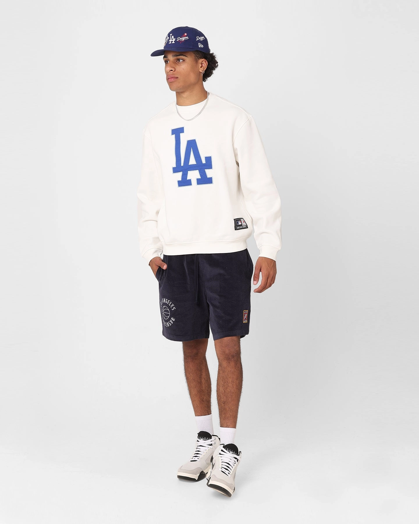 Abrasion Resistant Edges Weekend Outing Mitchell & Ness Los Angeles Lakers Comet Shorts Midnight Navy