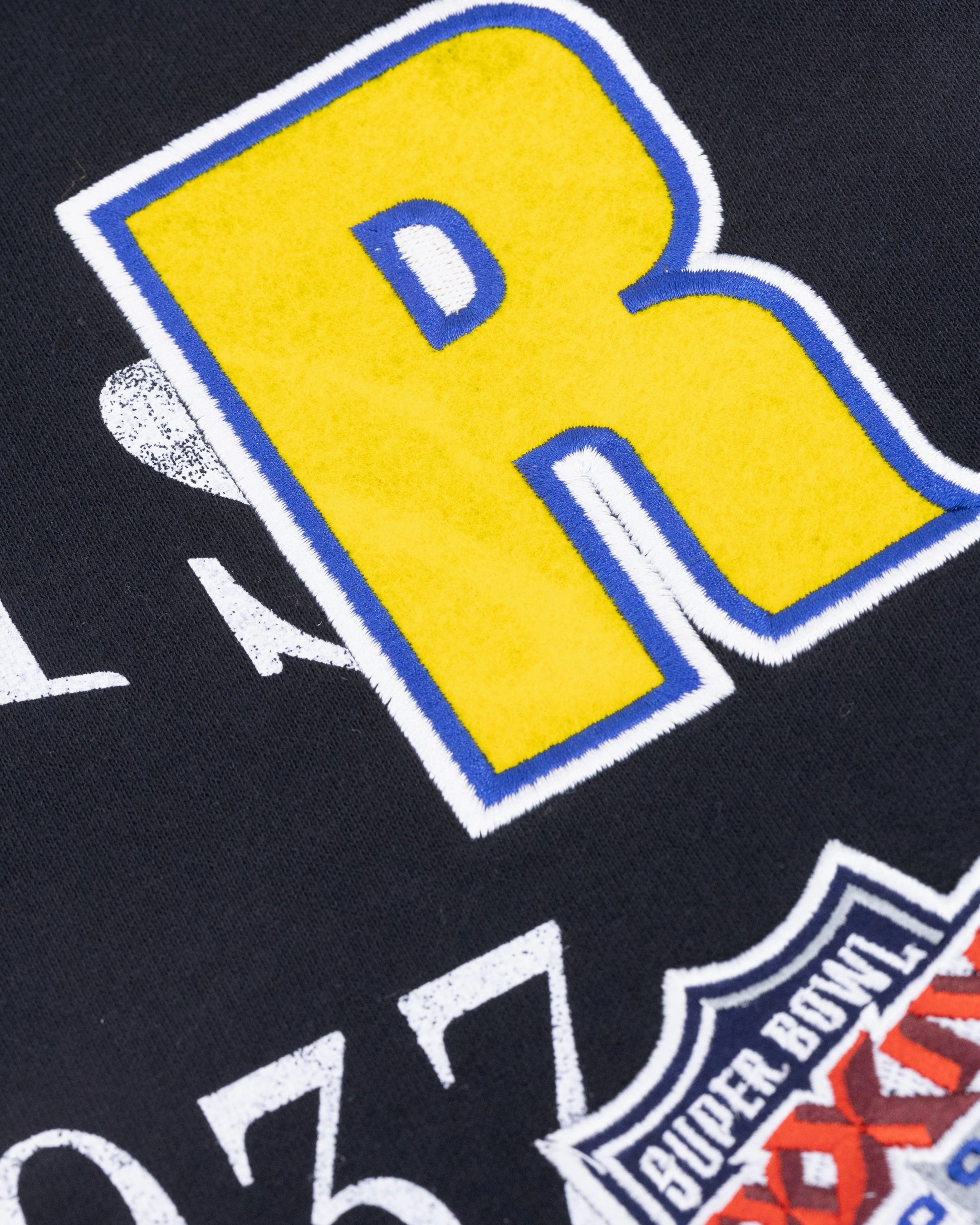 Mitchell & Ness Los Angeles Rams Touchline Hoodie Faded Black Benefit