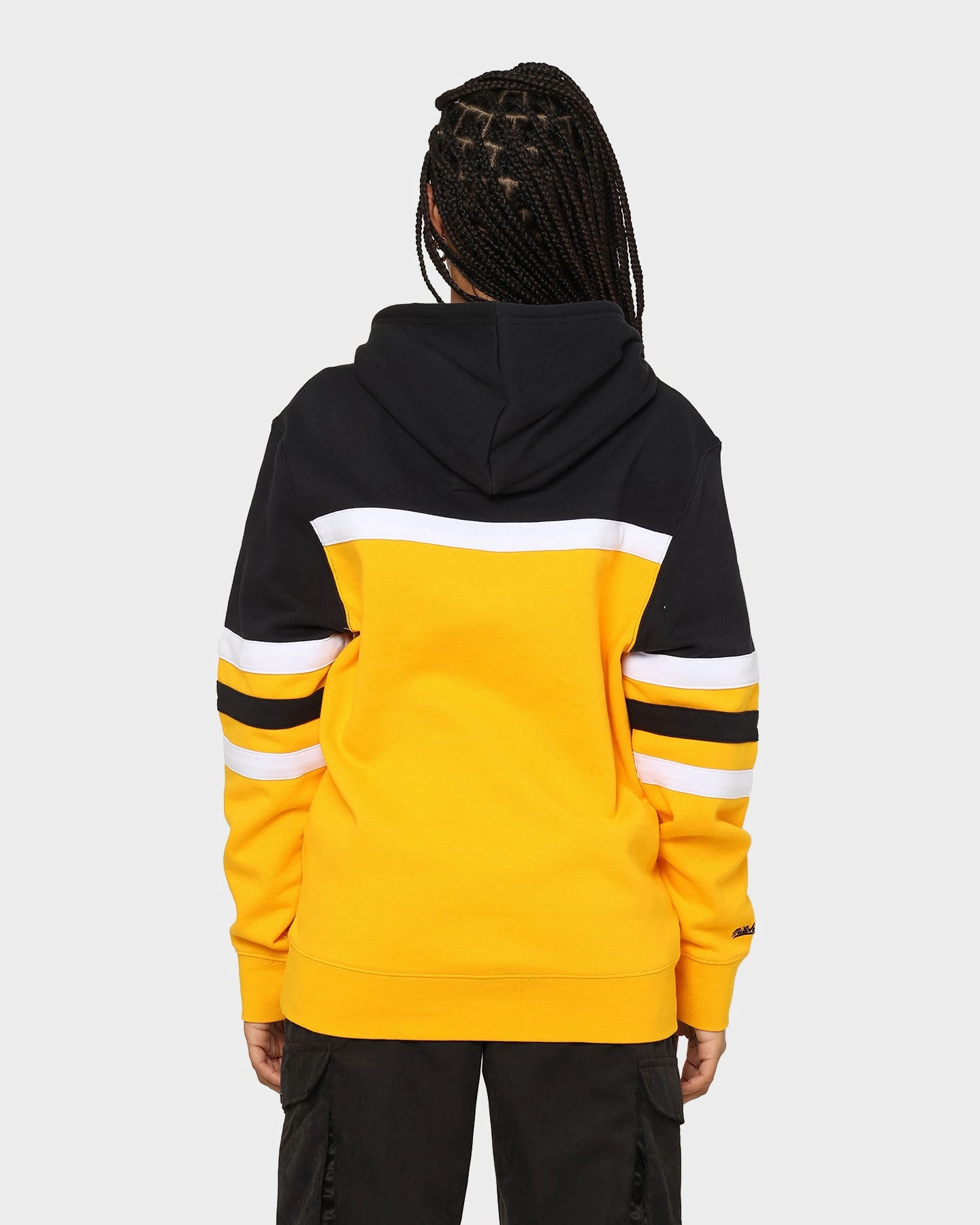 Mitchell & Ness Men's Los Angeles Lakers Head Coach Hoodie Black Eco friendly materials Option