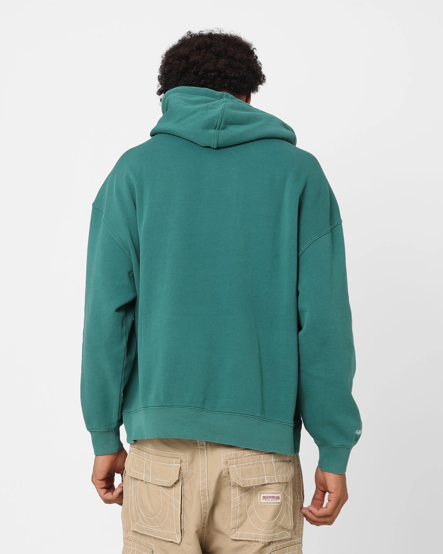 Discount Mitchell & Ness Miami Dolphins Point Guard Hoodie Faded Teal